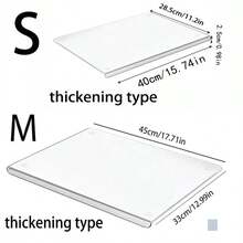 1pc Acrylic Cutting Board For Kitchen Countertop, Non-Slip Chopping Board To Protect Kitchen Surface, Kitchen Supplies, Kitchen Accessories - Multicolor - View 10