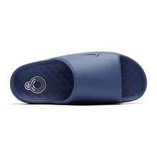 Nike CALM SLIDE 2.0 柔軟透氣舒適新款戶外運動沙灘鞋輕量男士拖鞋 - 藍色 - 查看 4