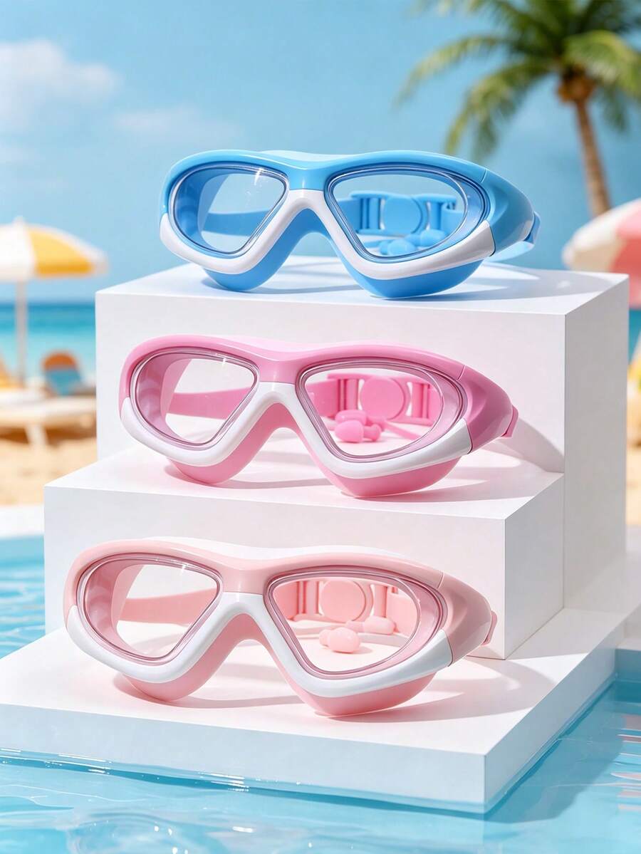 1pc Small Frame, High-Definition Swimming Accessories, Multiple Colors Available, Adjustable, A Summer Outdoor Essential, And A Great Holiday Gift. - Multicolor - View 1