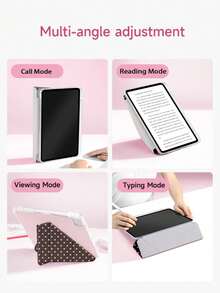 1 pieza Funda protectora para tableta con patrón de lunares marrones minimalista, diseño plegable en Y mejorado, funda protectora para tableta con soporte multiángulo, compatible con Apple 10.2"/Pro 11 2020/2021, (A16) 11" 11ª generación 2025, 9ª/10ª generación, Apple Air 4ª generación 10.9", a prueba de golpes, con ranura para lápiz, compatible con modo suspensión/activación, regalo romántico para amigos y familiares - Multicolor - Ver 6