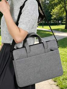Bolsa para portátil ligera y duradera, a prueba de golpes, adecuada para uso diario y viajes de negocios, viajes y esencial para la vuelta al colegio - Multicolor - Ver 3