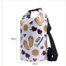 Outdoor Waterproof Bag Waterproof Bucket Bag Rafting Waterproof Storage Bag Stream Trekking Waterproof Backpack Beach Waterproof Bag Digital Print Bag - Multicolor - View 10