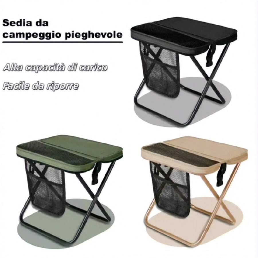 Klappbare Hocker - Grün - Übersicht 1