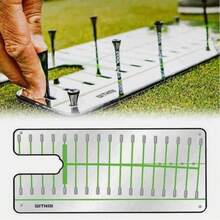 Portable Putting Training Mirror, Golf Eyeline Alignment Aid UK New - Multicolor - View 2