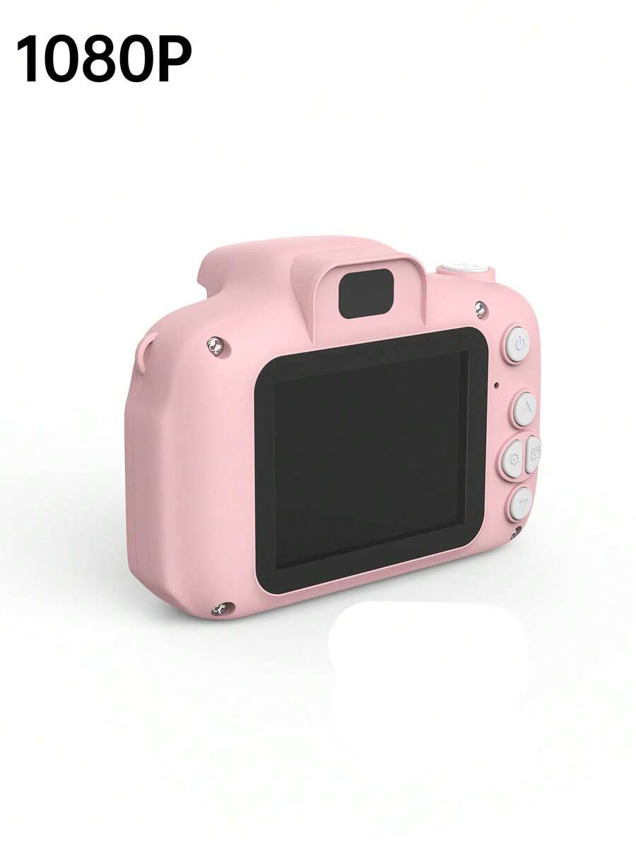 Cámara digital portátil mini de 1080P, cámara recargable con pantalla de 2 pulgadas y resolución de 15MP, regalo de cumpleaños y otros regalos, incluye 1 tarjeta TF y lector de tarjetas