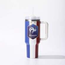 FIFA FIFA 2026 World Cup USA/Canada/Mexico National Team Logo Handle Insulated Tumbler, 304 Stainless Steel Large Capacity 40oz Car Cup Holder Straw Ice Tumbler, Fan Sports Cold Retention Water Bottle Commemorative Travel Cup - Multicolor - View 18