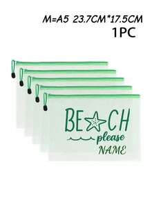 Bolsa pequeña con cremallera personalizada con letra | Bolsa de separación húmedo/seco personalizada, adecuada para mascarillas, piscina, playa, lago, barco, viajes, artículos de tocador, bolsa de piscina con estampado de coco en inglés con letra de sombra grande, bolsa de dama de honor para boda, bolsa de protector solar personalizada para despedida de soltera, bolsa de almacenamiento de protector solar, favor de fiesta, decorativa de alta calidad, moda, linda, colorida, exquisita personalizada, personalizada, única, regalo ideal para ella, - Multicolor - Ver 16
