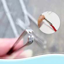 EDCUEBE7 1/2/5/6/12pcs Elastic Waistband Threading Tool, Sewing And Knitting Accessories - Elastic Clip - View 3