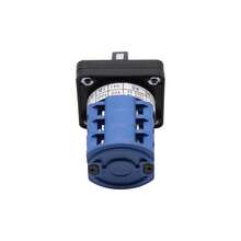 Reversible Rotary Key For Three-Phase Motors LW26-20A, 3 Positions Blue - one-size - View 3