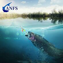 ANFS 5pcs Rotating Fishing Lures With Tackle Box, Bass Trout Salmon Hard Metal Fishing Bait Set - Multicolor - View 11