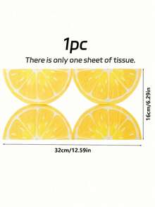 1/20/40/60pcs Lemon Pattern Napkins, Summer Fruit Pattern Napkins, Lemon Print Decorative Napkins, Suitable For Outdoor Weddings, Engagement Parties, Personalized Weddings, Summer Tropical Parties, Home And Hotels, Wedding Table Decor, Engagement Party Drinks And Dessert Napkins - Multicolor - View 11