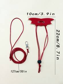 Small Pet Leash With Bell, Angel Wings Bee Bat Multiple Styles, Suitable For Hamsters Squirrels Golden Hamsters Guinea Pigs Fancy Rats Rabbits And Various Small Pets For Outdoor Outings - Multicolor - View 21