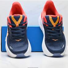 New Spring/Summer Bondi 9 Road Running Shoes, Breathable, Lightweight, Comfortable, Cushioned, Anti-Slip, All-Season, Unisex, Navy Blue - Navy Blue - View 10