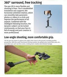 DJI OM8 Smart Edition | Ecosistema Dual Apple & HarmonyOS | Seguimiento ActiveTrack 3.0 | Activación por Control de Gestos | Movimiento de Cámara en Modo Historia | Recomendado por YouTubers | Herramienta para Creadores Multiplataforma | Kit Profesional de Vlog | Sistema de Liberación Rápida Magnética | Estabilización de Seguimiento 360° | Soporte de App Multilingüe | Diseño Portátil para Viajes | Disparo Inteligente Multiescenario | Esencial para la Creación de Contenido - Ver 9