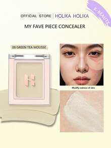 HOLIKA HOLIKA MY FAVE PIECE 遮瑕膏 08 全方位遮瑕棒，輕鬆打造完美遮蓋。濃郁且全方位遮蓋，易於暈染，打造自然妝容。大容量適用於所有膚色。2g/0.07 Oz. - #08 - 查看 2