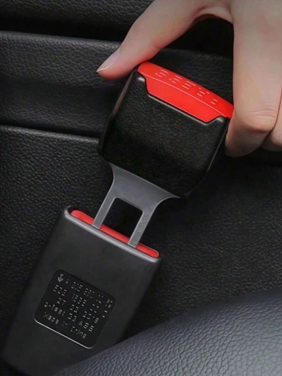 1pc Car Seat Belt Buckle Car Accessory, Universal Vehicle Accessory, Hardware Accessory