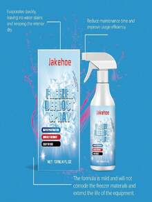 Freezer Defrost Spray, Multi-Purpose Cleaning Spray For Home Refrigerator, Freezer And Ice Maker Defrosting, Gift For Family And Friends, Randomly Sent New Or Old Model - D - View 6