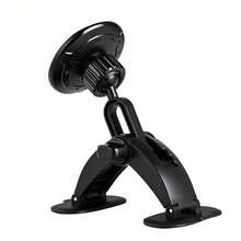 New Soft Silicone Triangular Adhesive Car Phone Holder, Strong Back Adhesive Firmly Attached To Dashboard, Telescopic Structure Compatible With Different Phone Models, Universal Multi-Angle Adjustable, Anti-Shake And Anti-Drop, Compact Minimalist Design Without Blocking View, Gravity Auto-Lock, Universal For All Car Models, Stable And Practical For Driving Navigation - Black - View 8