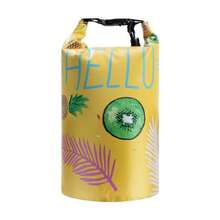Outdoor Waterproof Bag Waterproof Bucket Bag Rafting Waterproof Storage Bag Stream Trekking Waterproof Backpack Beach Waterproof Bag Digital Print Bag - Multicolor - View 5
