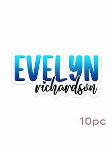 10pcs Custom Rainbow Name Stickers, Personalized Colorful Name Decals, Stickers Labels , Back To School Supplies, Water Bottles, Laptops - Multicolor - View 18