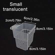 水族箱透明水耕籃壁掛式挺水植物架－家用杯水景造景裝飾 - Plant Basket - 查看 10