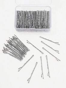 150pcs/Box Simple Straight Hair Clips, Invisible Bangs Hair Clips, Hair Fixing Clips,Claw Clips - Multicolor - View 5