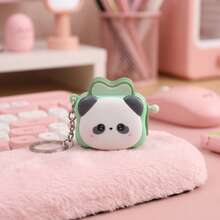 Cute Cartoon Mini Toaster Fidget Toy Keychain, Hand Crank Pop-Up Toast Machine Bag Charm Key Ring Gift - Unisex - View 3