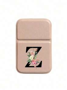 Espejo de maquillaje portátil y plegable, con patrón de letras A-Z, espejo de maquillaje de sobremesa, espejo de viaje, producto de belleza, espejo de maquillaje portátil de sobremesa rectangular, regalos, viaje, artículos baratos, esencial de viaje - Multicolor - Ver 31