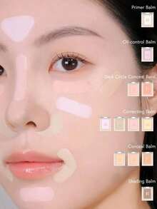 HOLIKA HOLIKA MY FAVE PIECE 遮瑕棒 02，全效遮瑕棒，輕鬆遮瑕。享受飽滿可疊加的顯色度，易於暈染，打造自然妝感。大尺寸適合所有膚色。2g/0.07 Oz. - #02 - 查看 5