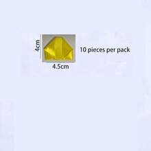 100片半成品手工緞面玫瑰花瓣，適用於DIY永生玫瑰花束。降低手工成本、組裝簡單、減少重複工作，提高花卉製作效率。打孔與熱壓款式隨機發貨。 - 彩色 - 查看 14