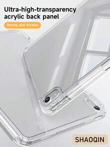 客製化愛心波點圖案平板保護殼，可印姓名，Y型支架支撐，適用 iPad A16 11代、2026 11吋、Pro 11吋 2024、7代 10.2吋、Mini 7、11吋 2025、10代 2022 及 Galaxy Tab A7/A8/S7/S9，多角度觀看、多種支撐模式、四角氣囊防震、智慧喚醒/睡眠、內建筆槽與可折疊支架 - 彩色 - 查看 4