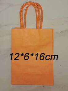 10pcs Colored Gift Wrapping Paper Bag Valentine Day - Multicolor - View 12