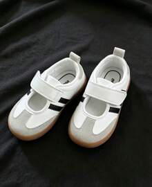 Adidas Kids Unisex • Originals SAMBA JANE SHOES Cloud White / Core Black / Gum LA3703 - 白色 - 查看 2