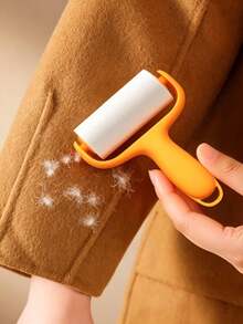 1 Set Portable Mini Lint Roller Kit - 1 Roller Handle + 3 Replacement Rollers, Strong Adhesive For Pet Hair Removal, Easy To Use, Reusable Handle, No Power Needed For Pet/Clothes/Carpet/Car Seats, Essential For Pet Owners - Multicolor - View 4