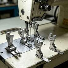 1 Set Industrial Flatbed Sewing Machine Presser Foot Components, Including P351, P363, P58n, P36n, P36ln And P127 - Set - View 1