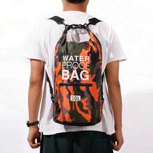 2/5/10/20/30L Outdoor Camouflage Waterproof Portable Dry Bag PVC Coated Swimming Bag, Suitable For River Hiking - Multicolor - View 5