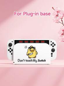 Aksesori Konsol Game Switch2 (2025), 1 buah Casing Pelindung Konsol Game Switch2/Switch Motif Bebek Kartun "Jangan Sentuh Switch Saya" // Slot Kartu Dock, Kompatibel dengan Pelindung Konsol Game Switch2/SwitchOLED/NS/Lite, Dengan Casing Dapat Dipasang Dock Pengisian Daya, Dapat Membuka Dudukan Konsol, Casing Kontroler Kiri/Kanan yang Dapat Dilepas 1 buah, Hadiah Terbaik untuk Pemain Switch - MultiWarna - View 12