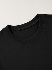 男女兼用 Tシャツ メンズ 半袖 半袖Tシャツ 春服 夏服 服 トップス ゆったり ビッグシルエット グラフィック プリント デザイン ギフト プレゼント ストリート 春 夏 秋 冬 メンズ - ブラック - チェックする 3