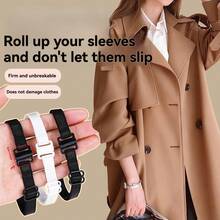 2/4/6Pcs Elastic Leg Hem Tightening Bands For Wide Leg Pants, Length Shortener, Hemming Cuff, High Elasticity, Reusable, No-Sew, Invisible, Non-Damaging To Clothes - Multicolor - View 2