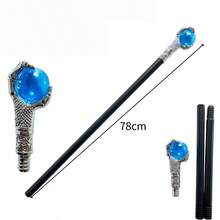Halloween Performance Prop Stage Performance King Prince Scepter White Pearl Claw Queen Princess Cosplay Costume Accessory - Multicolor - View 5