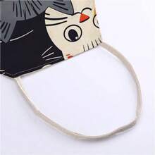 1 pièce Tablier imprimé chat empilé de style dessin animé - Design sans manches, coupe durable et confortable, avec motifs de chats multicolores noir, blanc et orange, convient pour la cuisine, la cuisson et le nettoyage de la maison, le nettoyage ménager, le tablier de ménage, l'uniforme de maison, le tablier de jardinage peint à la main fait main, cadeau de vacances amusant - Multicolore - Voir 9