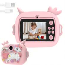 Kids Instant Camera Toy With Dual 1080P HD Cameras, 1200mAh Battery, 2 Printing Modes And 3 Printing Density Levels, Perfect Gift For Children, Suitable For Christmas And New Year - Multicolor - View 11