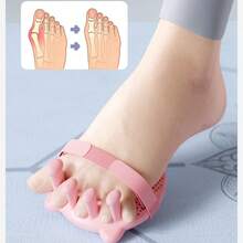 2pcs Arch Trainer, Fitness Leg Toe Foot Sole Function Exerciser, Hallux Valgus Correction Splint, Hip Arch Trainer - Multicolor - View 6
