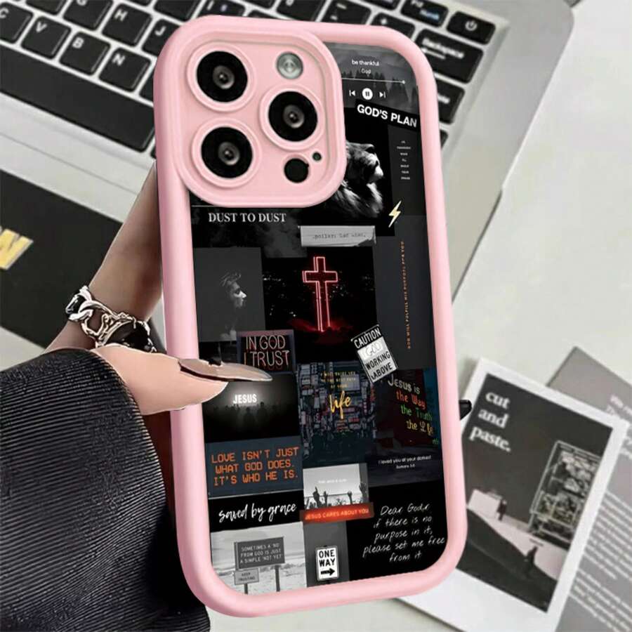 13 12 11 14 15 16 17 Pro Max A15 A13 A14 A12 A17 A54 A55 A72 12C 13C POCO X3 X6 Pro Note 12 13 14 Moto G04 G24 G14 G54 G22 G34 G84 Edge 60 PRO Lion And Cross Silicone Anti-Impact Case Free Shipping, 24h Delivery - J5 - 查看 1