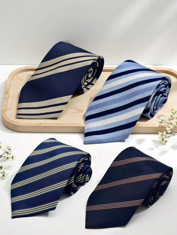 1PC Casual Business Formal Men's Premium Elegant Tie, Suitable For Interviews, Gatherings, Parties