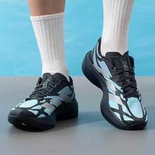 Adidas SL EXO Series Fitted Comfort Marathon Running Shoes For Men - Black/Blue - View 4