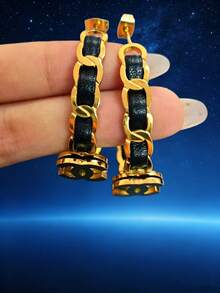 2PCS Daily Versatile New Letter Earrings - Letter Earrings - View 3