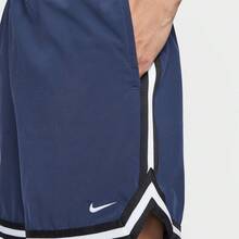 Nike Color Block Elastic Fit Comfortable Casual Woven Shorts For Men, Blue - Blue - View 4