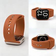 Soft Silicone Sport Band For Apple Watch 38mm-49mm, Replacement Strap Compatible With IWatch Series 1-11/Ultra/SE, Breathable Wristband For Women Men - 44mm/45mm/46mm/49mm/42mm(Series 3 2 1) - View 22