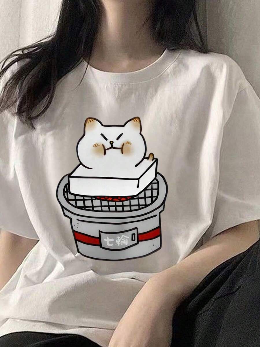 Women T-Shirts - White - View 1